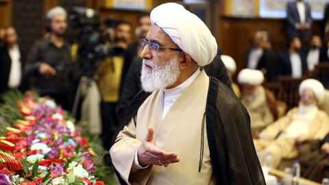 تصاویر / اختتامیه همایش بین المللی یکصدمین سالگشت بازتأسیس حوزه علمیه قم