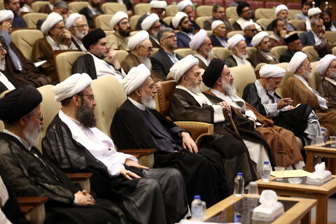 تصاویر / اختتامیه همایش بین المللی یکصدمین سالگشت بازتأسیس حوزه علمیه قم