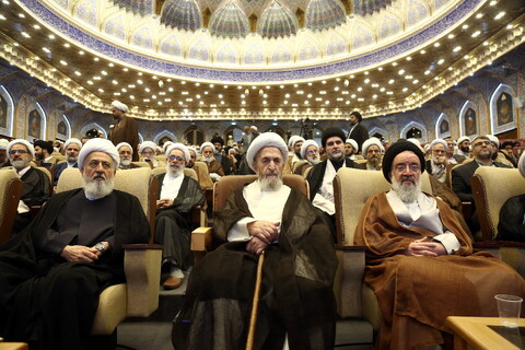 تصاویر / اختتامیه همایش بین المللی یکصدمین سالگشت بازتأسیس حوزه علمیه قم