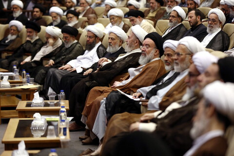 تصاویر / اختتامیه همایش بین المللی یکصدمین سالگشت بازتأسیس حوزه علمیه قم