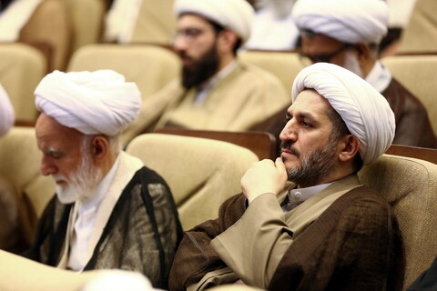تصاویر / اختتامیه همایش بین المللی یکصدمین سالگشت بازتأسیس حوزه علمیه قم
