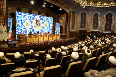 تصاویر / اختتامیه همایش بین المللی یکصدمین سالگشت بازتأسیس حوزه علمیه قم