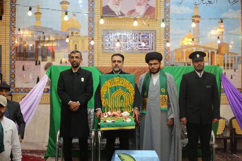 تصاویر/جشن مردمی حسینیه مزرعه خطیر نطنز از کاروان زیر سایه خورشید