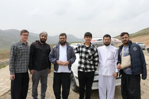 تصاویر/ اردوی تفریحی سیاحتی طلاب تکاب به روستای قینرجه