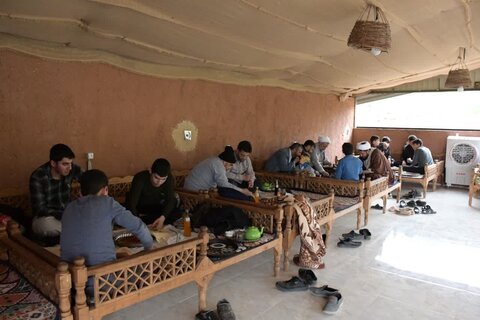 تصاویر/ اردوی تفریحی سیاحتی طلاب تکاب به روستای قینرجه