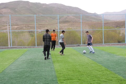 تصاویر/ اردوی تفریحی سیاحتی طلاب تکاب به روستای قینرجه