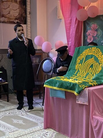 تصاویر/ جشن دهه کرامت در مدرسه علمیه الزهرا (س) شاهین دژ