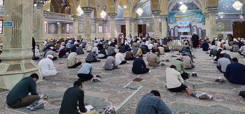 تصاویر/ برگزاری آزمون متمرکز مدارس فقهی قم