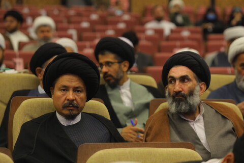 تصاویر / دومین روز همایش بین المللی یکصدمین سالگشت بازتأسیس حوزه علمیه قم - 1