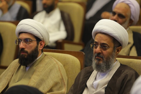 تصاویر / دومین روز همایش بین المللی یکصدمین سالگشت بازتأسیس حوزه علمیه قم - 1