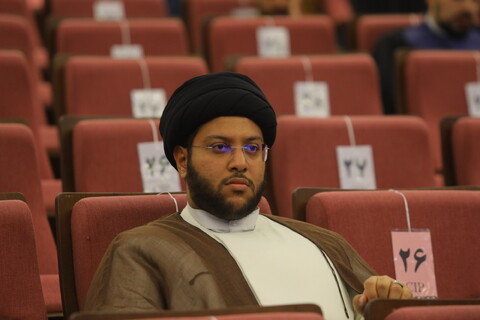 تصاویر / دومین روز همایش بین المللی یکصدمین سالگشت بازتأسیس حوزه علمیه قم - 1
