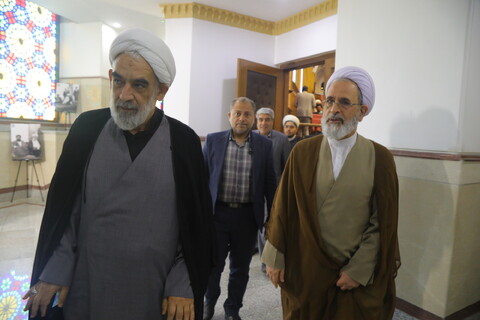 تصاویر / دومین روز همایش بین المللی یکصدمین سالگشت بازتأسیس حوزه علمیه قم - 1