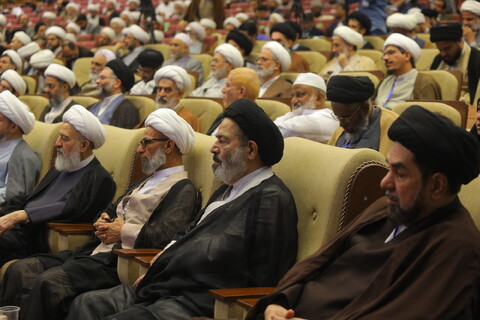 تصاویر / دومین روز همایش بین المللی یکصدمین سالگشت بازتأسیس حوزه علمیه قم - 1
