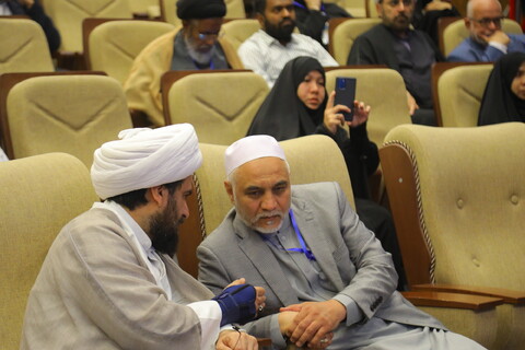 تصاویر / دومین روز همایش بین المللی یکصدمین سالگشت بازتأسیس حوزه علمیه قم - 1