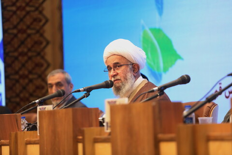 تصاویر / دومین روز همایش بین المللی یکصدمین سالگشت بازتأسیس حوزه علمیه قم - 1