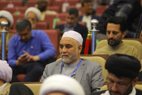 تصاویر / دومین روز همایش بین المللی یکصدمین سالگشت بازتأسیس حوزه علمیه قم - 1