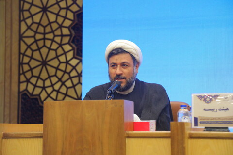 تصاویر / دومین روز همایش بین المللی یکصدمین سالگشت بازتأسیس حوزه علمیه قم - 1