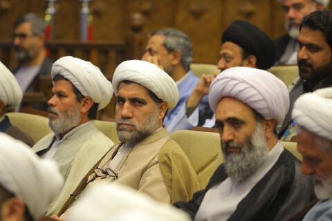 تصاویر / دومین روز همایش بین المللی یکصدمین سالگشت بازتأسیس حوزه علمیه قم - 2