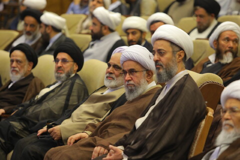 تصاویر / دومین روز همایش بین المللی یکصدمین سالگشت بازتأسیس حوزه علمیه قم - 2