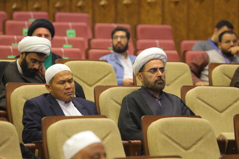 تصاویر / دومین روز همایش بین المللی یکصدمین سالگشت بازتأسیس حوزه علمیه قم - 2