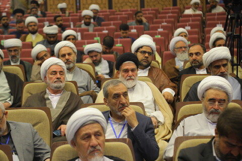 تصاویر / دومین روز همایش بین المللی یکصدمین سالگشت بازتأسیس حوزه علمیه قم - 2