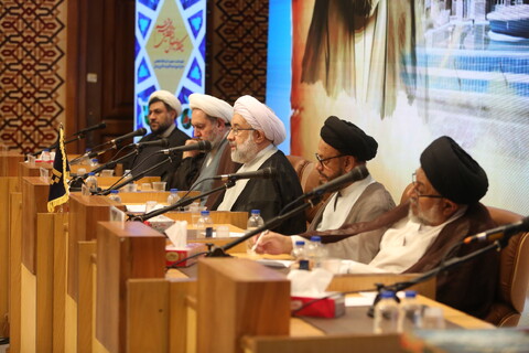تصاویر / دومین روز همایش بین المللی یکصدمین سالگشت بازتأسیس حوزه علمیه قم - 2