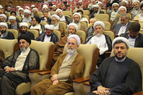 تصاویر / دومین روز همایش بین المللی یکصدمین سالگشت بازتأسیس حوزه علمیه قم - 2