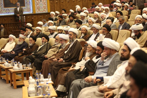 تصاویر / دومین روز همایش بین المللی یکصدمین سالگشت بازتأسیس حوزه علمیه قم - 2