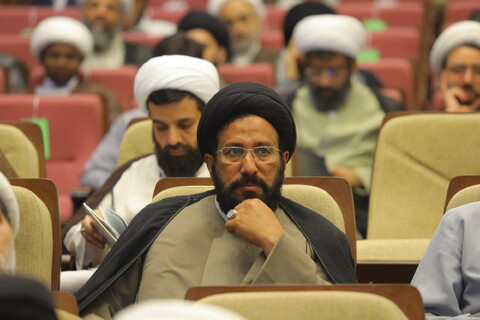 تصاویر / دومین روز همایش بین المللی یکصدمین سالگشت بازتأسیس حوزه علمیه قم - 2