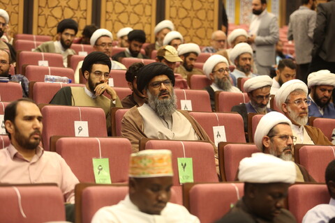تصاویر / دومین روز همایش بین المللی یکصدمین سالگشت بازتأسیس حوزه علمیه قم - 2