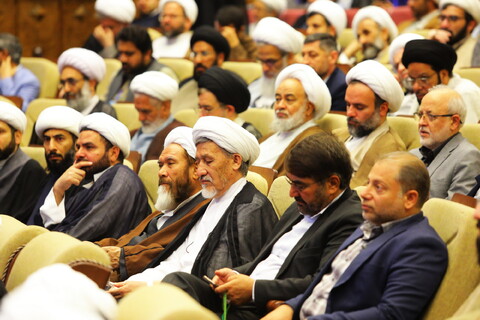 تصاویر / دومین روز همایش بین المللی یکصدمین سالگشت بازتأسیس حوزه علمیه قم - 2