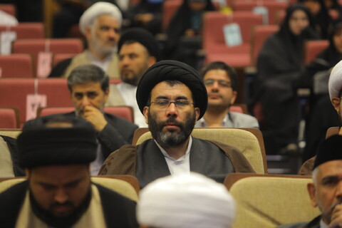 تصاویر / دومین روز همایش بین المللی یکصدمین سالگشت بازتأسیس حوزه علمیه قم - 3
