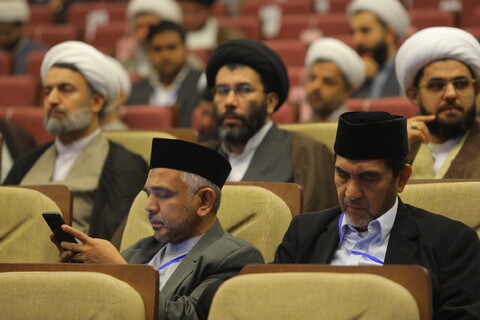 تصاویر / دومین روز همایش بین المللی یکصدمین سالگشت بازتأسیس حوزه علمیه قم - 3