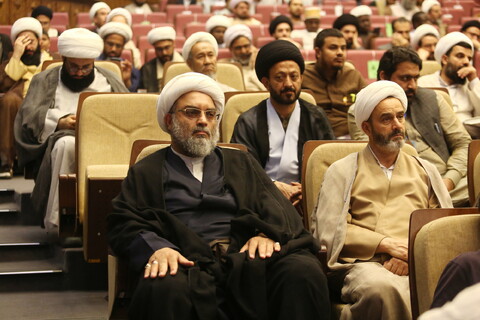تصاویر / دومین روز همایش بین المللی یکصدمین سالگشت بازتأسیس حوزه علمیه قم - 3