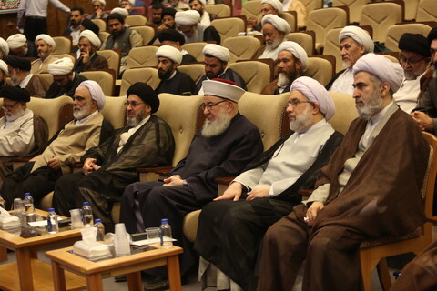 تصاویر / دومین روز همایش بین المللی یکصدمین سالگشت بازتأسیس حوزه علمیه قم - 3