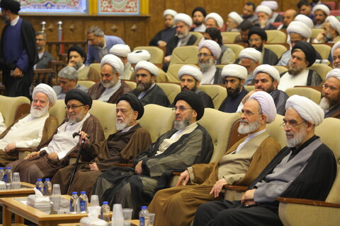 تصاویر / دومین روز همایش بین المللی یکصدمین سالگشت بازتأسیس حوزه علمیه قم - 3