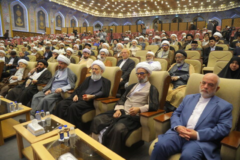تصاویر / دومین روز همایش بین المللی یکصدمین سالگشت بازتأسیس حوزه علمیه قم - 3