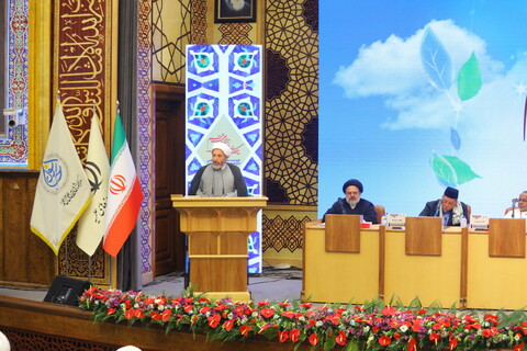 تصاویر / دومین روز همایش بین المللی یکصدمین سالگشت بازتأسیس حوزه علمیه قم - 3