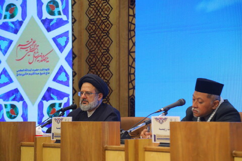 تصاویر / دومین روز همایش بین المللی یکصدمین سالگشت بازتأسیس حوزه علمیه قم - 3