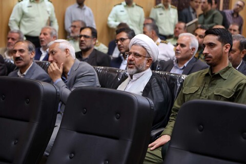 تصاویر / آیین تکریم و معارفه فرمانده انتظامی استان همدان