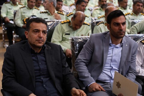 تصاویر / آیین تکریم و معارفه فرمانده انتظامی استان همدان