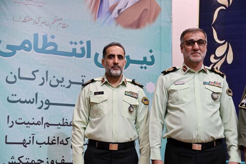 تصاویر / آیین تکریم و معارفه فرمانده انتظامی استان همدان