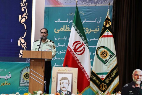 تصاویر / آیین تکریم و معارفه فرمانده انتظامی استان همدان