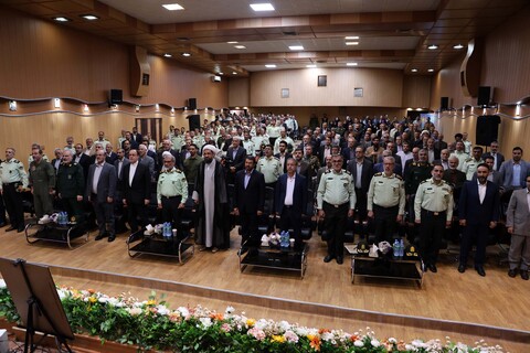 تصاویر / آیین تکریم و معارفه فرمانده انتظامی استان همدان