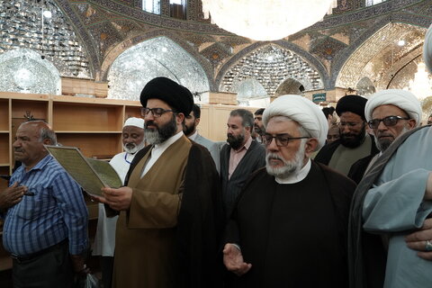 تصاویر/ تشرف مهمانان بین‌المللی همایش صده به حرم مطهر حضرت معصومه(س)