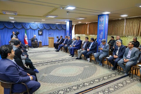 تصاویر | دیدار رئیس و اعضای کمیسیون اجتماعی مجلس شورای اسلامی با نماینده ولی فقیه در استان آذربایجان شرقی