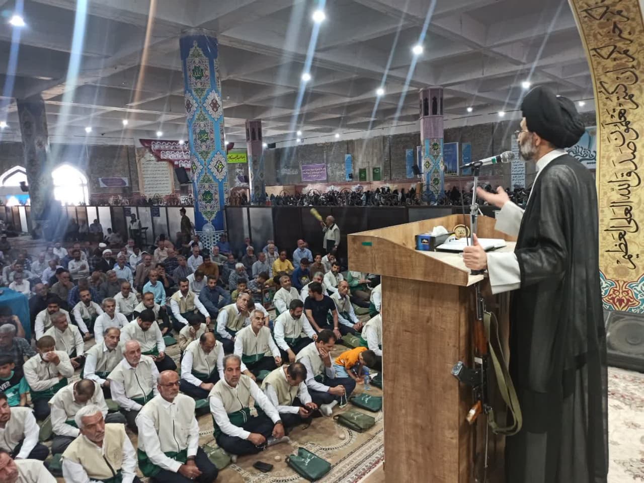 تصاویر/ نماز عبادی سیاسی جمعه کاشان