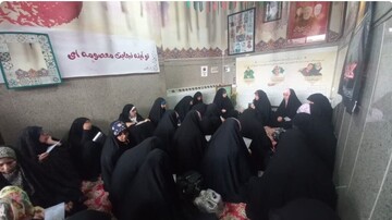 کنشگری خادمان رواق کودک و نوجوان حرم مطهر با موضوع حجاب و عفاف