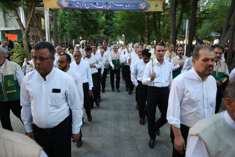 تصاویر / اجتماع بزرگ خادمیاران و یاوران رضوی اصفهان