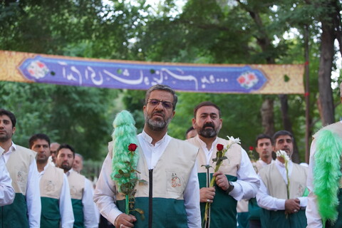 تصاویر / اجتماع بزرگ خادمیاران و یاوران رضوی اصفهان